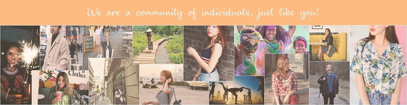We are a community of individuals just like you! We are a community of individuals just like you!